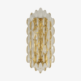 Applique murale design à LED en verre cristal luxury