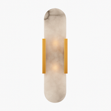 Applique murale design cylindrique effet marbre Aïda