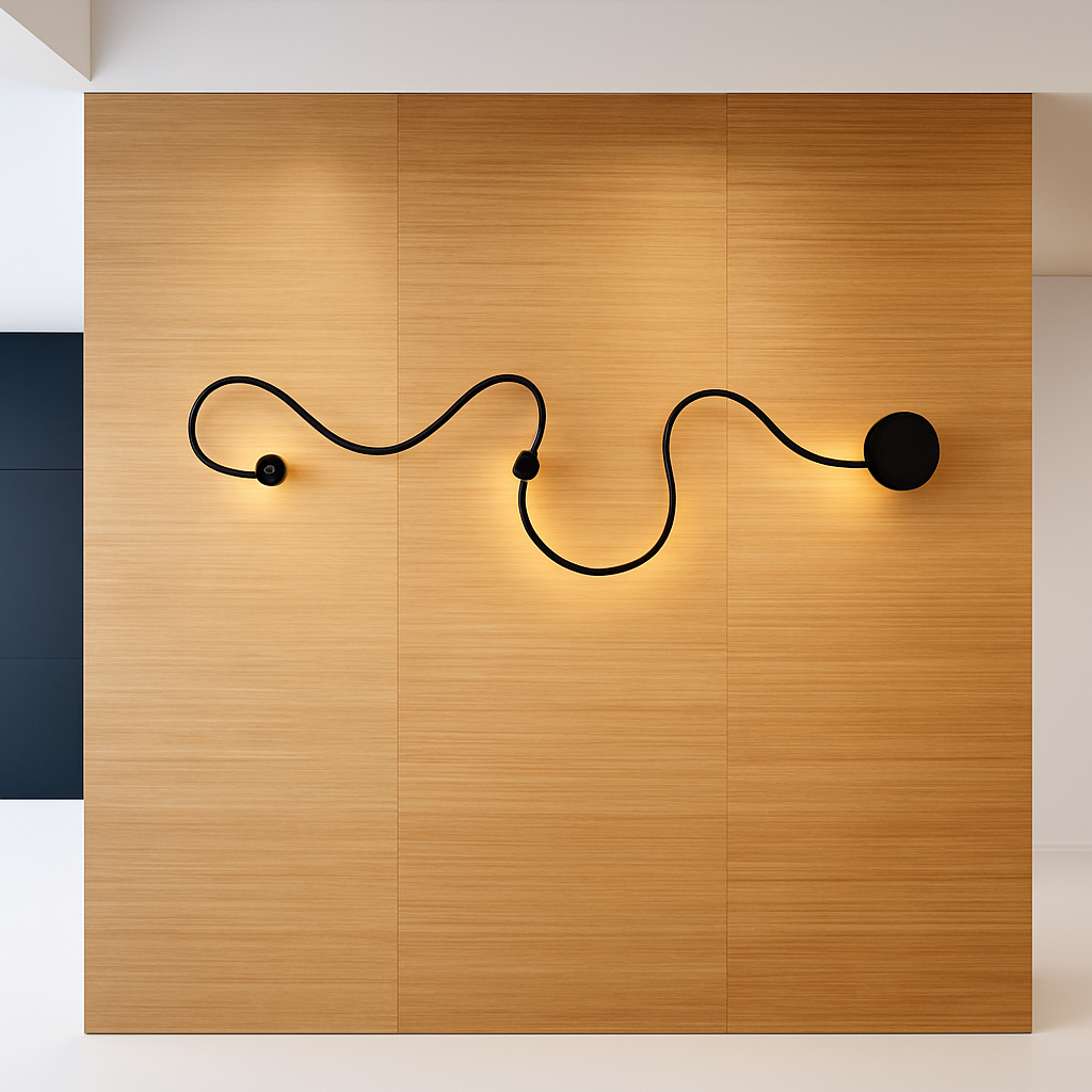 Applique murale design à LED art déco