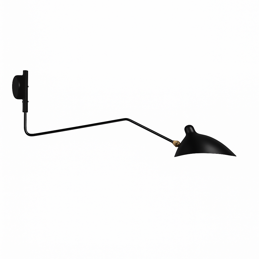 Applique murale design LED dirigeable style retro Swing