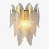 Applique murale design LED en feuille de verre Coffee