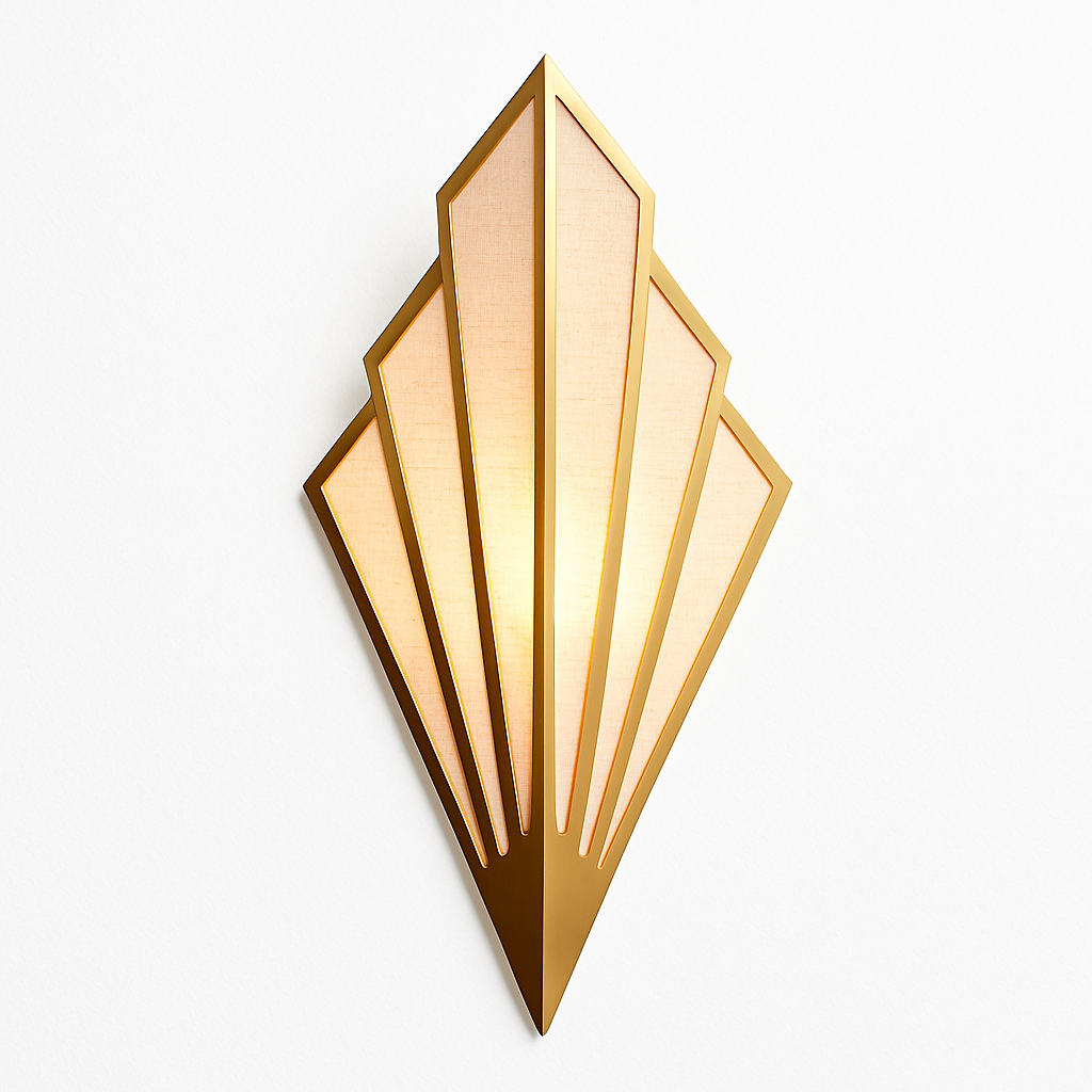 Applique murale design LED en métal de forme triangulaire Bumbee