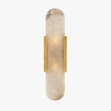 Applique murale design LED en marbre arrondi style Shining