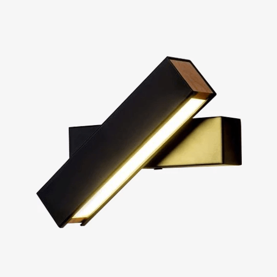 Applique murale design LED rectangles en aluminium ajustable Square