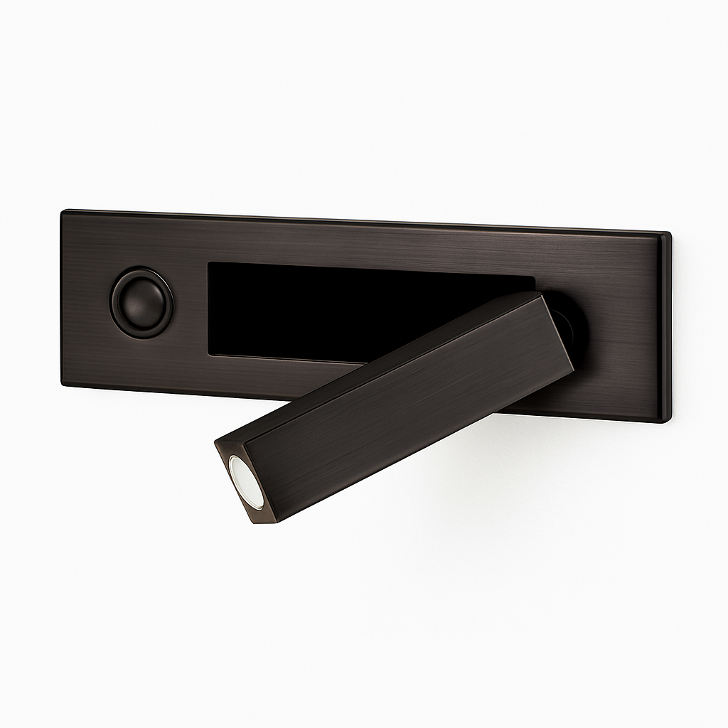 Applique murale design liseuse LED carré Reading