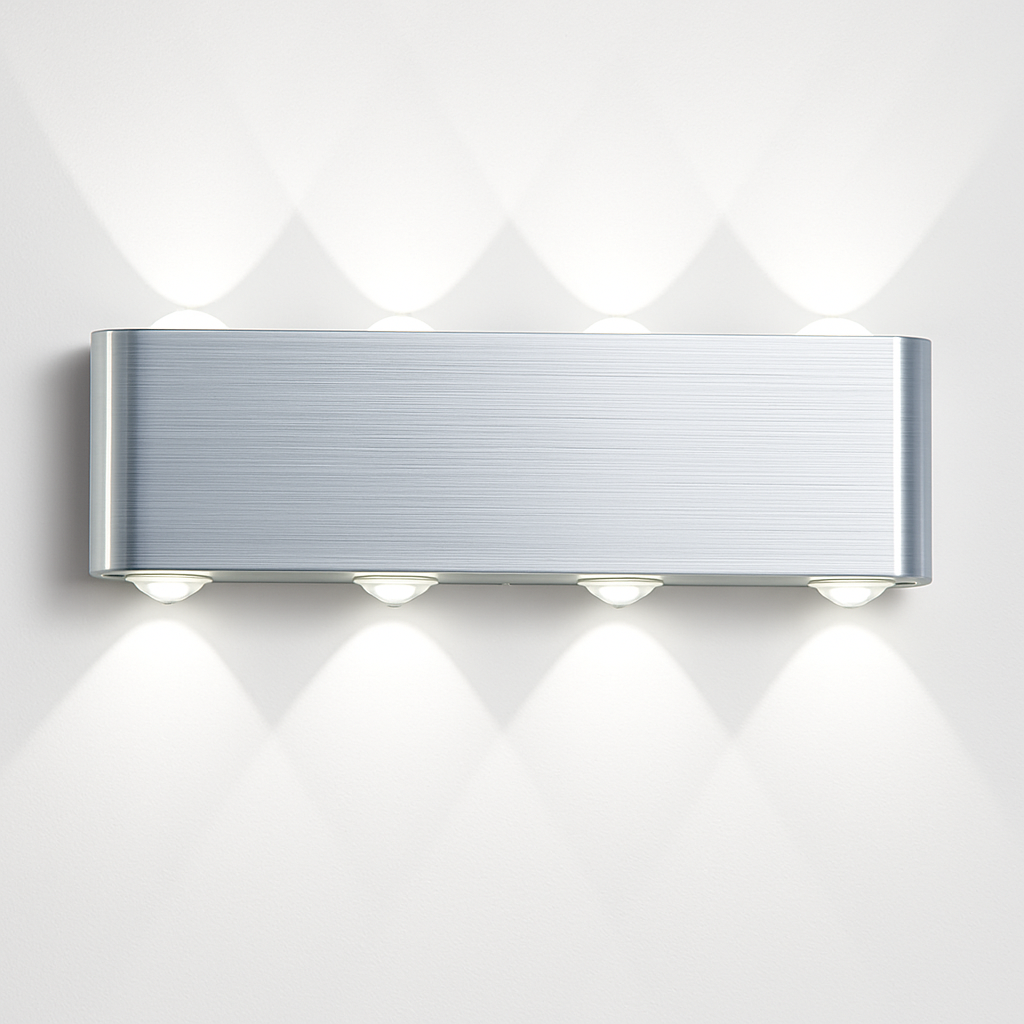 Applique murale en aluminium à LED