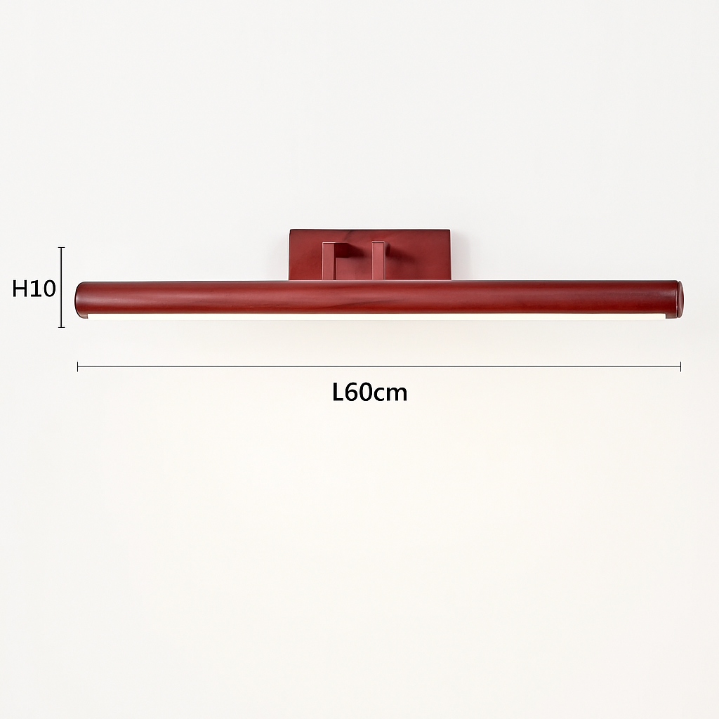 applique murale en bois avec angle réglable créative pour décoration intérieure