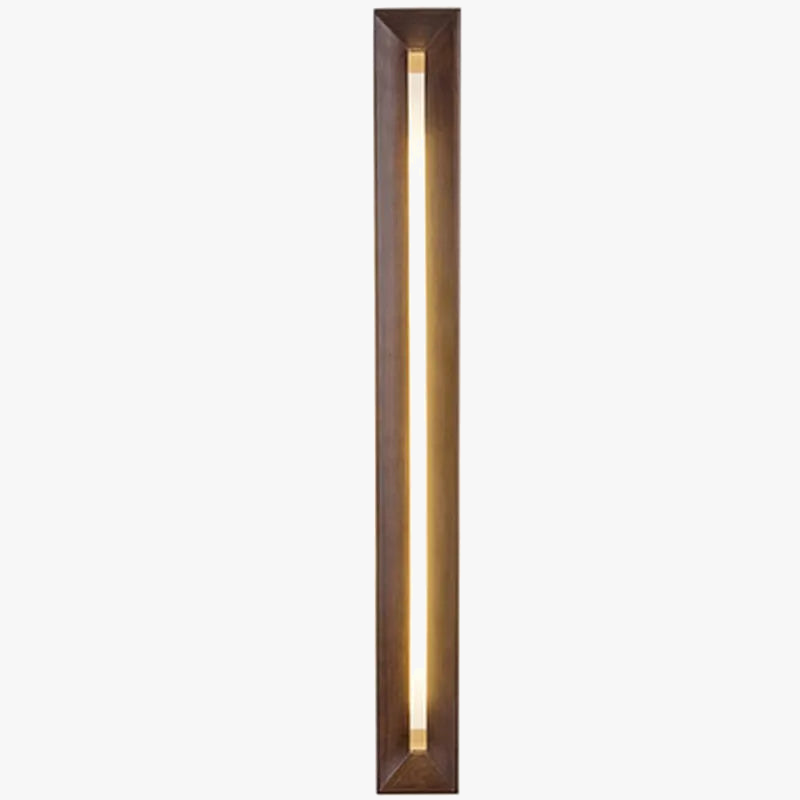 applique murale en bois moderne pour éclairage intérieur