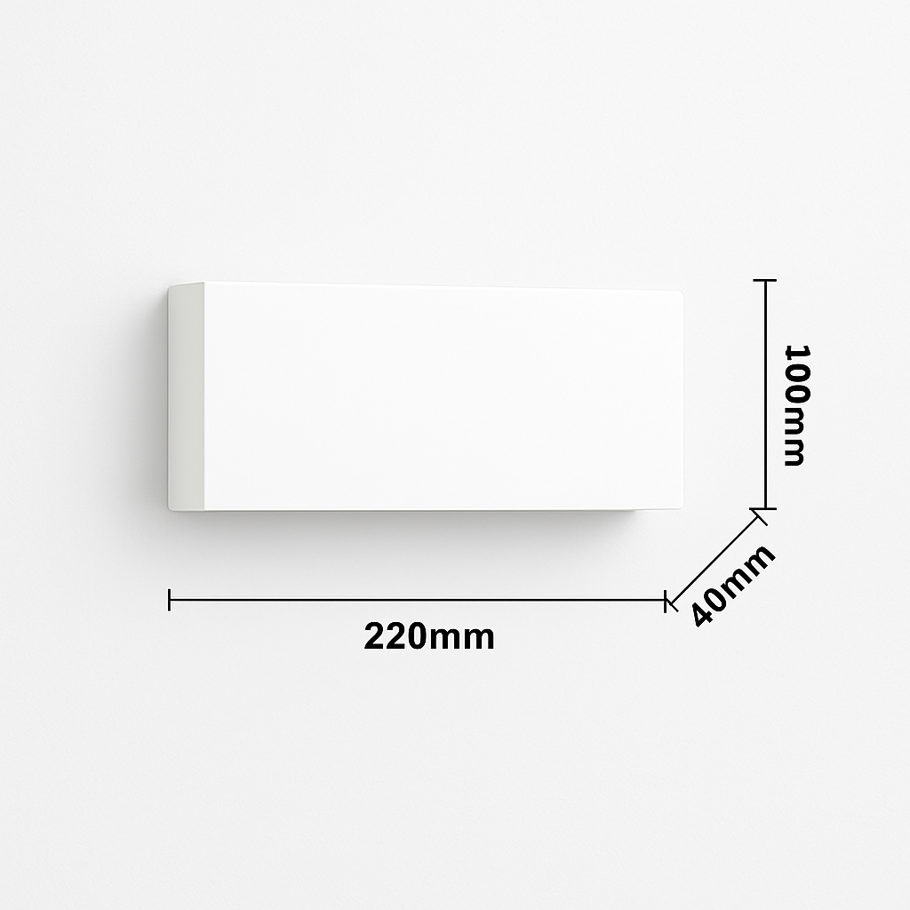 applique murale en brique dorée pour intérieur moderne éclairage led