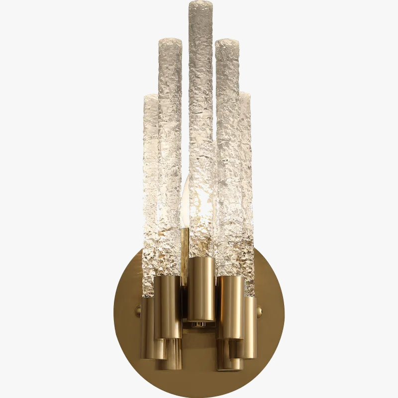 applique murale en cristal éclairage de luxe pour intérieur