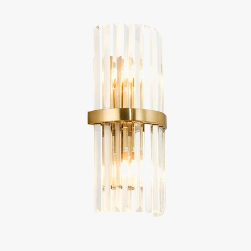 applique murale en cristal de luxe pour décoration intérieure