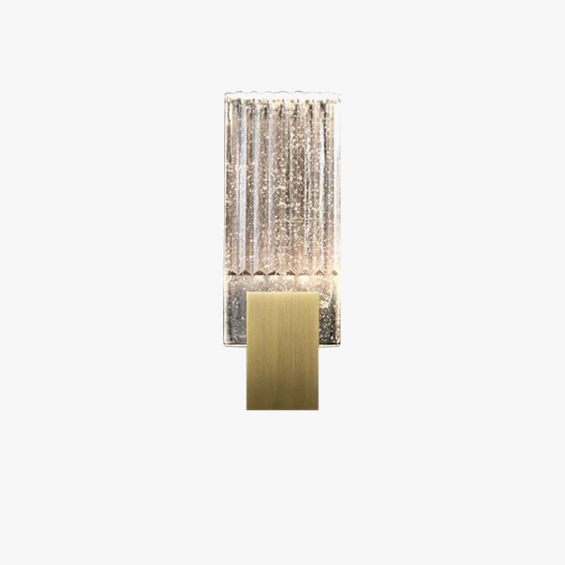 applique murale en cristal design moderne minimaliste pour étude et détente