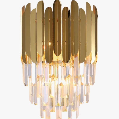 applique murale en cristal moderne design lumineux et élégant