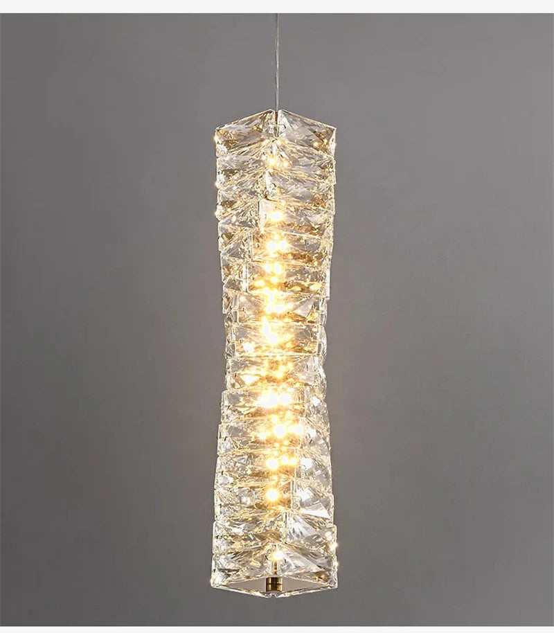 applique murale en cristal moderne lampe à led pour intérieur