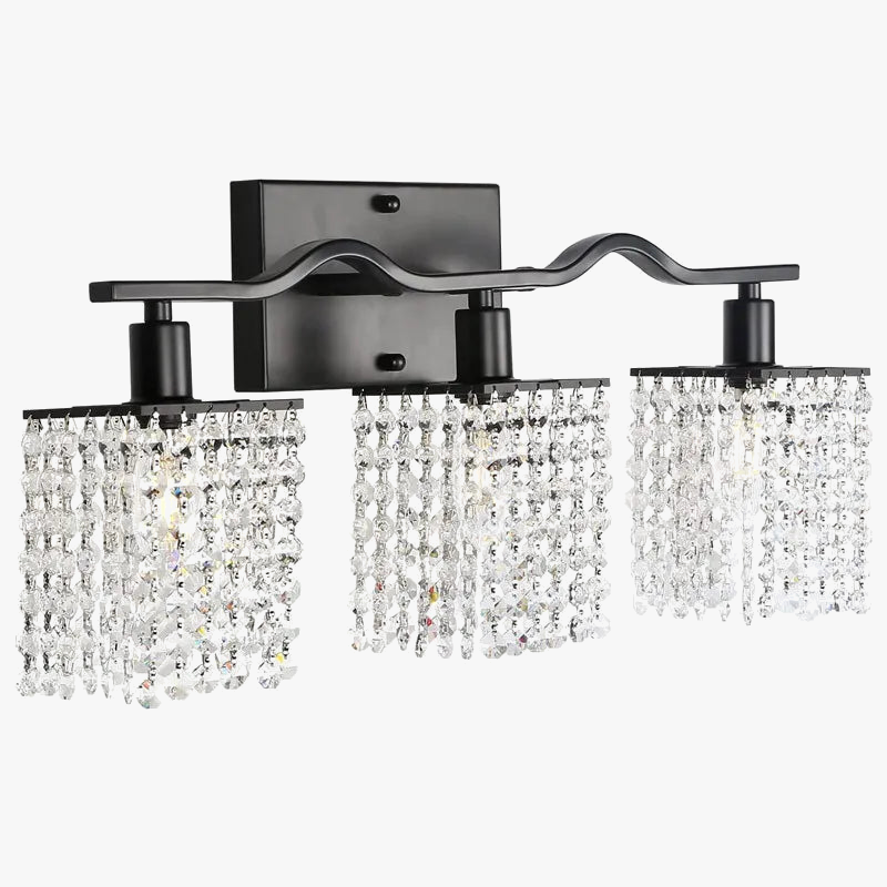 applique murale en cristal moderne lumière nordique luxe