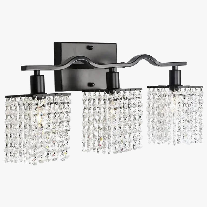applique murale en cristal moderne lumière nordique luxe