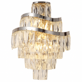 applique murale en cristal moderne pour décoration intérieure élégante
