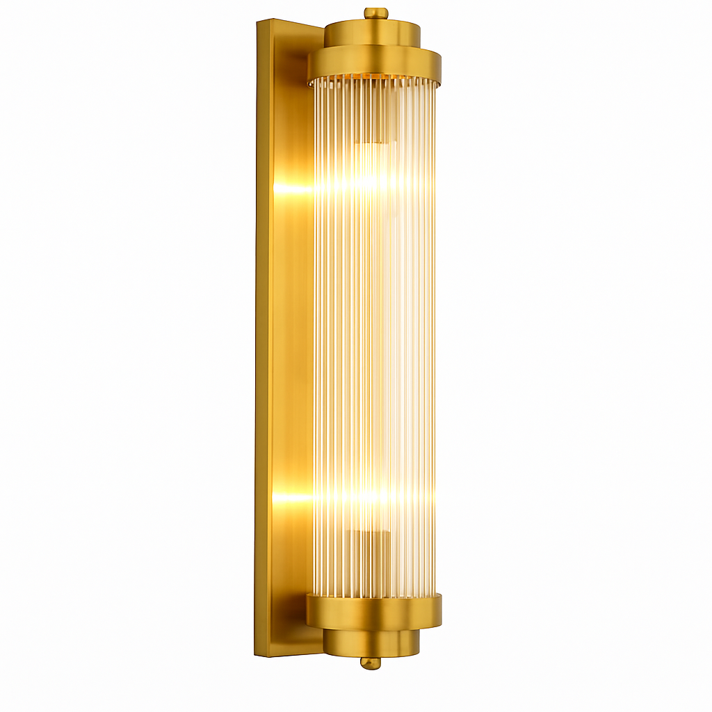 Applique murale en cristal modernes pour salon applique de chevet luminaires Luminaire chambre allée décoration verre or éclairage