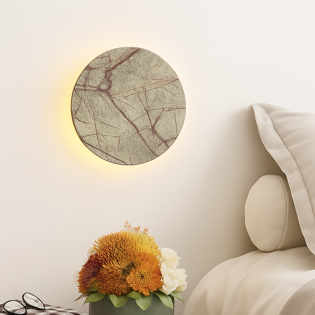 applique murale en marbre design pour décoration intérieure moderne