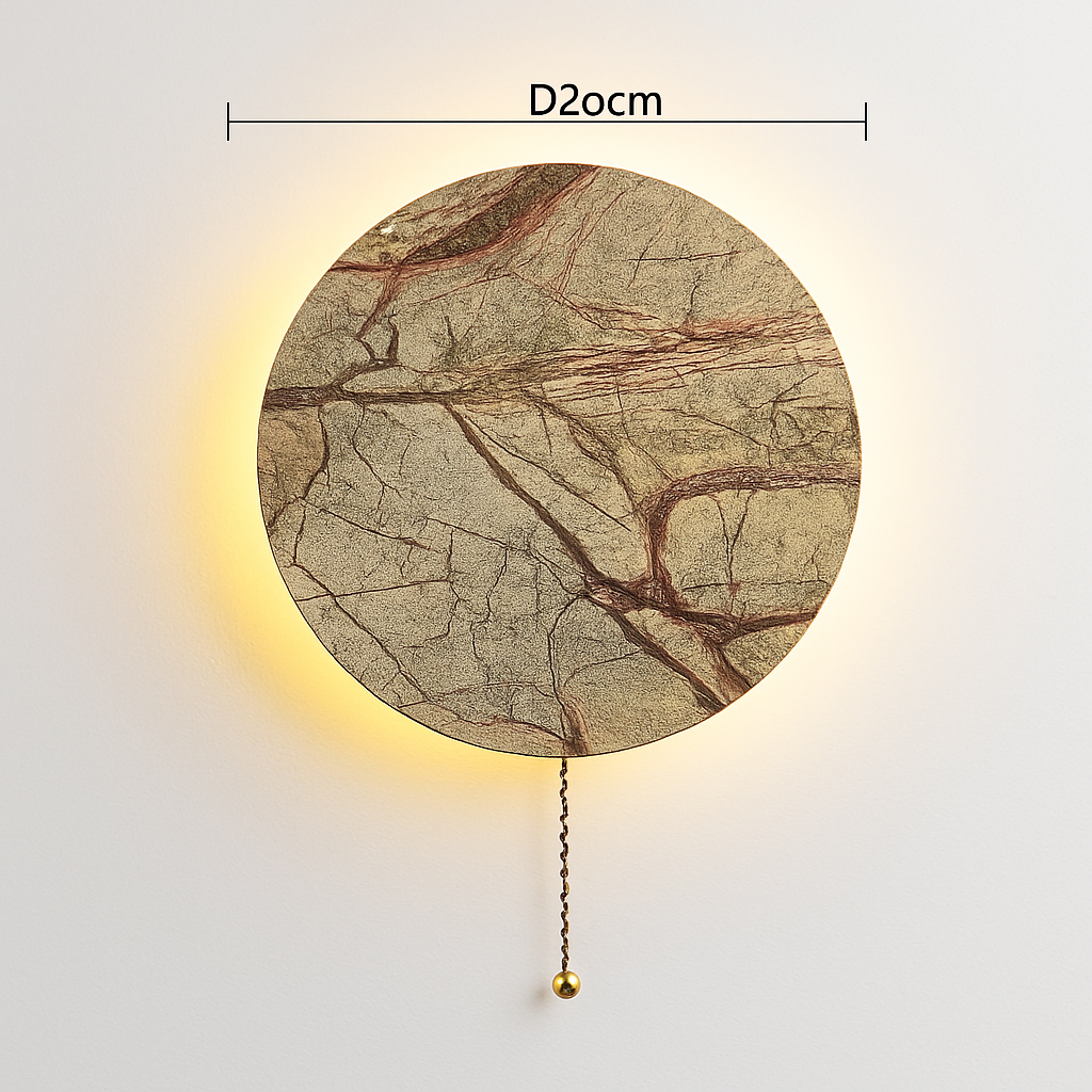 applique murale en marbre design pour décoration intérieure moderne