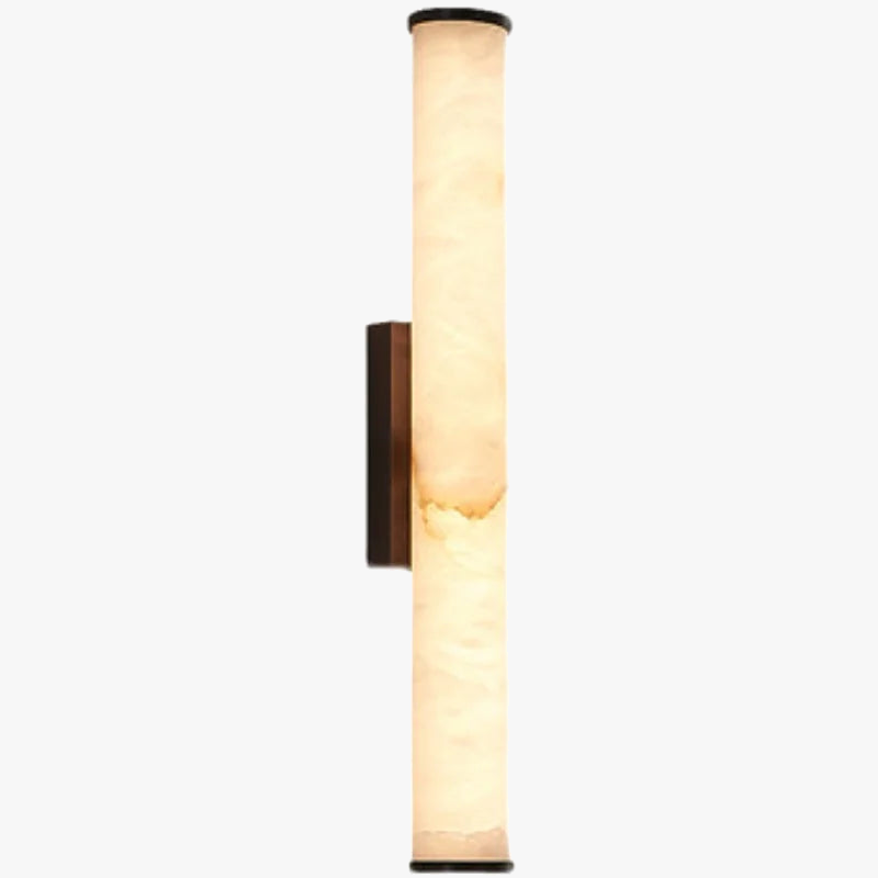applique murale en marbre naturel avec éclairage led en cuivre