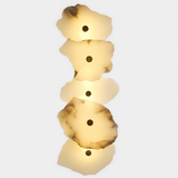 applique murale en marbre naturel et cuivre design moderne haut de gamme
