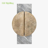 applique murale en marbre naturel pour décoration moderne et ambiance chaleureuse