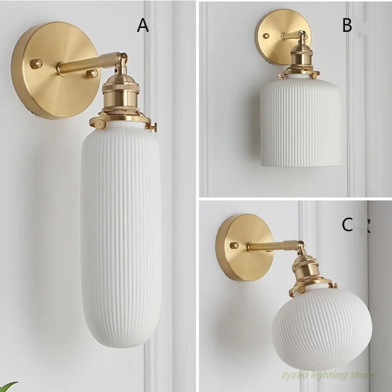 applique murale en porcelaine blanche design nordique élégant pour intérieur