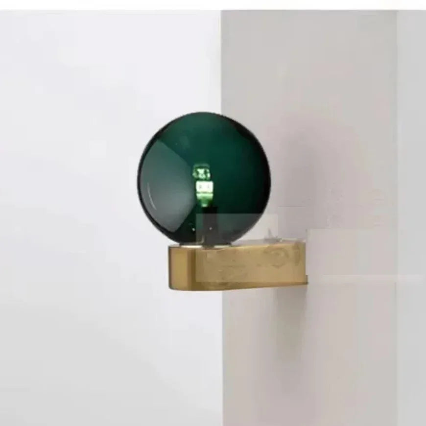 applique murale en verre design nordique moderne et simple