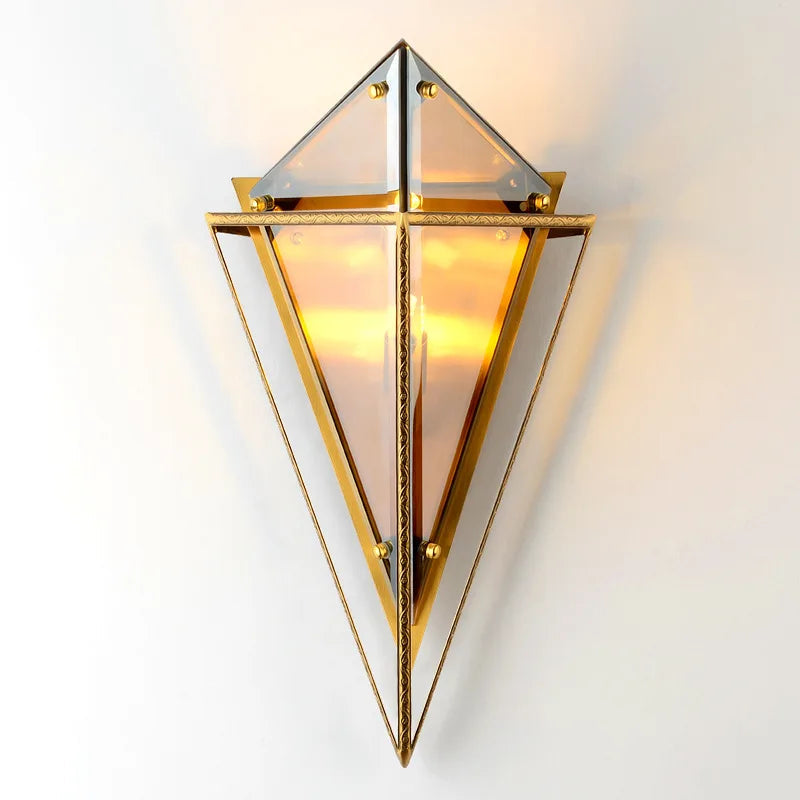 applique murale en verre moderne style nordique pour décoration intérieure