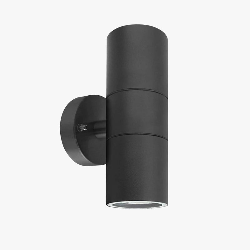 applique murale extérieure en acier inoxydable étanche moderne pour jardin