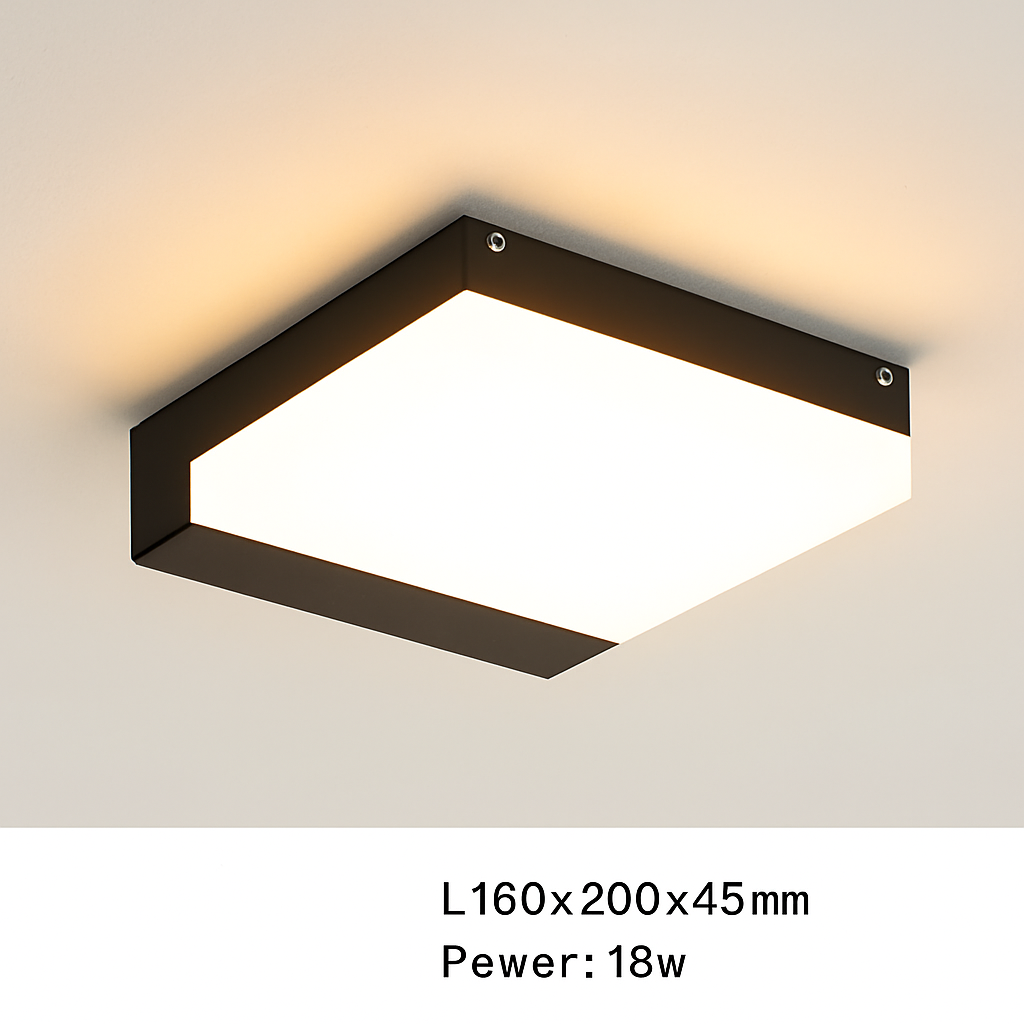 applique murale extérieure à led économique pour éclairage extérieur