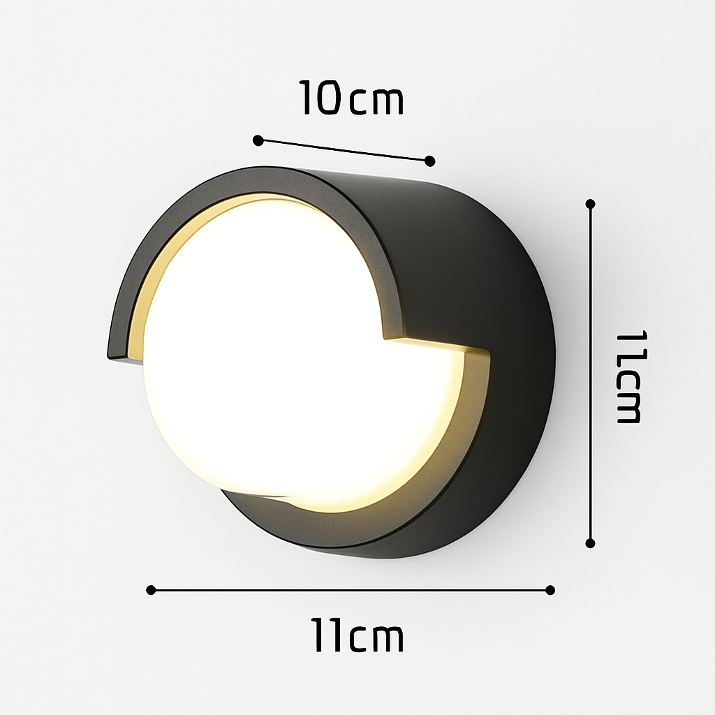 Applique murale extérieure LED Extra Large étanche IP65 Radar détecteur de mouvement LED lumière extérieure applique extérieure éclairage extérieur LED