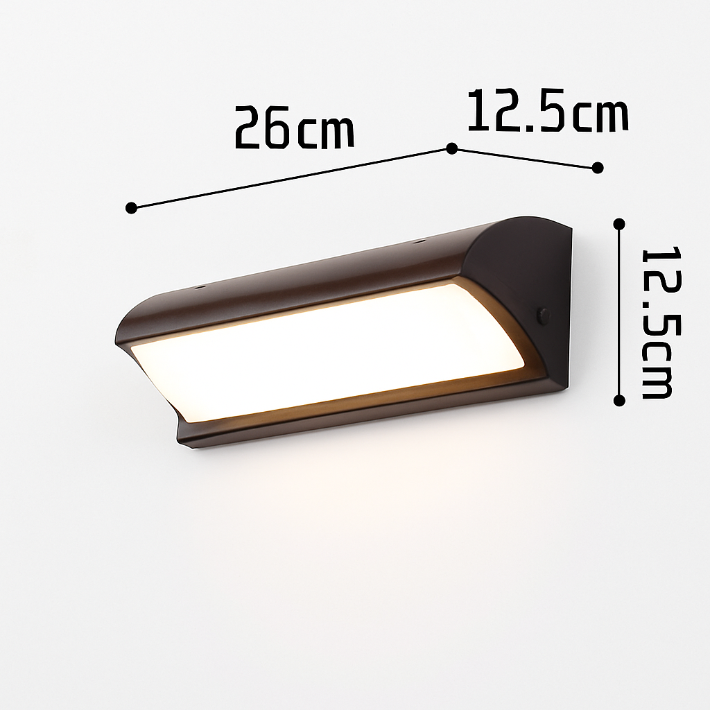 Applique murale extérieure LED Extra Large étanche IP65 Radar détecteur de mouvement LED lumière extérieure applique extérieure éclairage extérieur LED