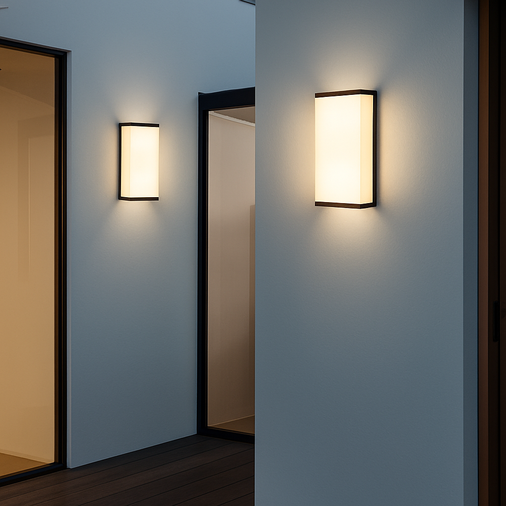 Applique murale extérieure Led moderne étanche IP65 balcon jardin clôture lumières porche extérieur lumière applique murale extérieure 110v 220v