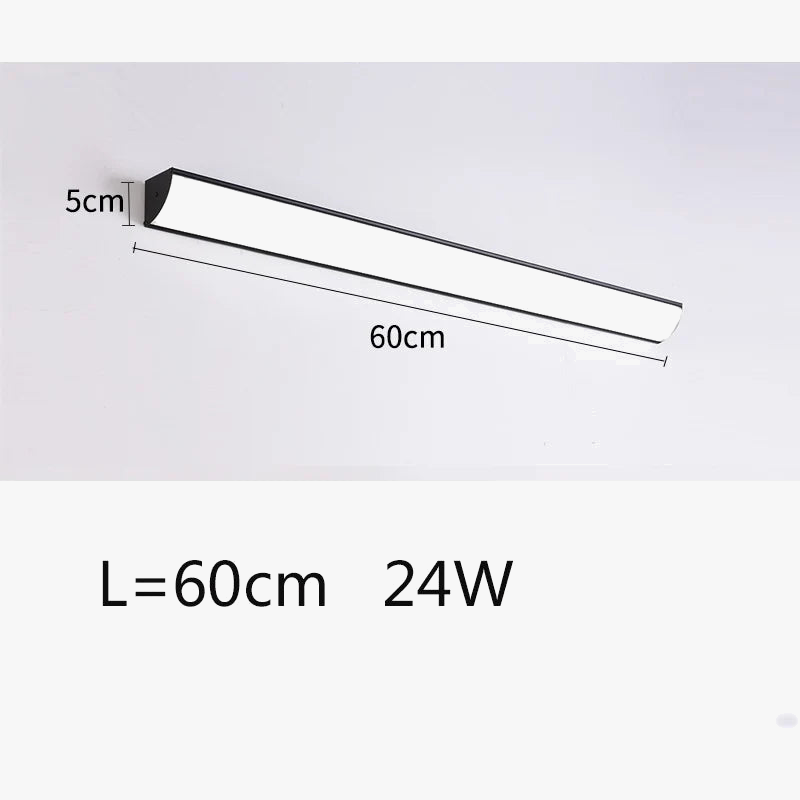 applique murale extérieure à led étanche effet lave-mur moderne