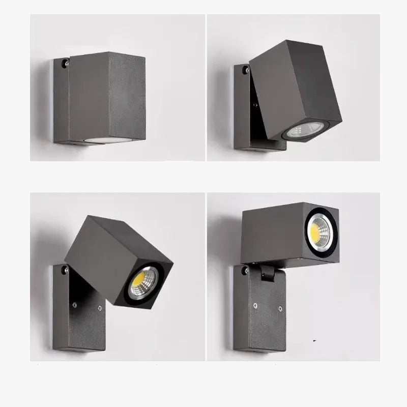applique murale extérieure led étanche et lumineuse pour balcons et allées