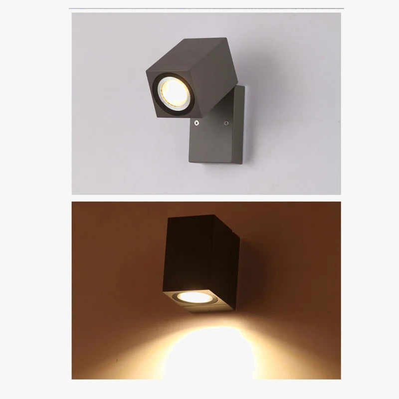 applique murale extérieure led étanche et lumineuse pour balcons et allées