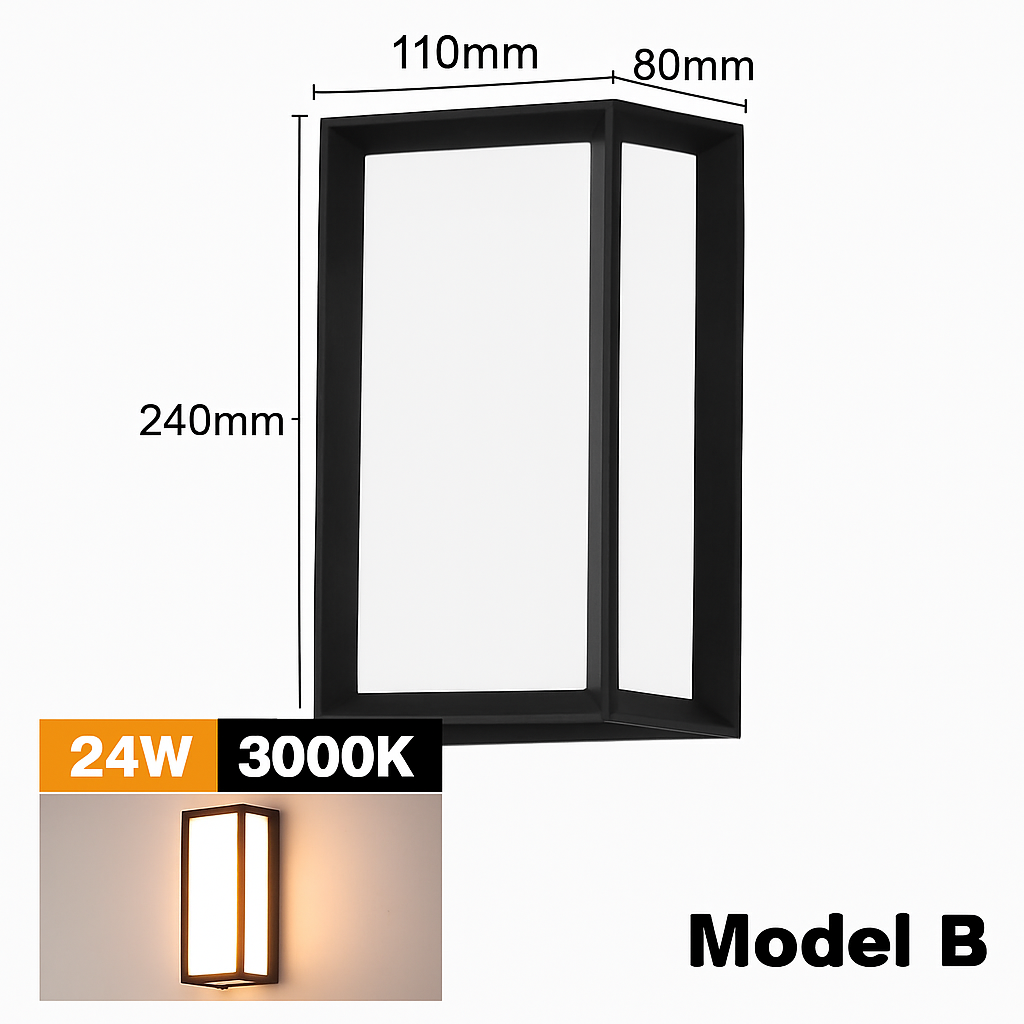 applique murale extérieure led étanche pour éclairage extérieur