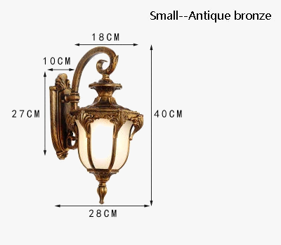 applique murale extérieure rétro pour balcon et jardin