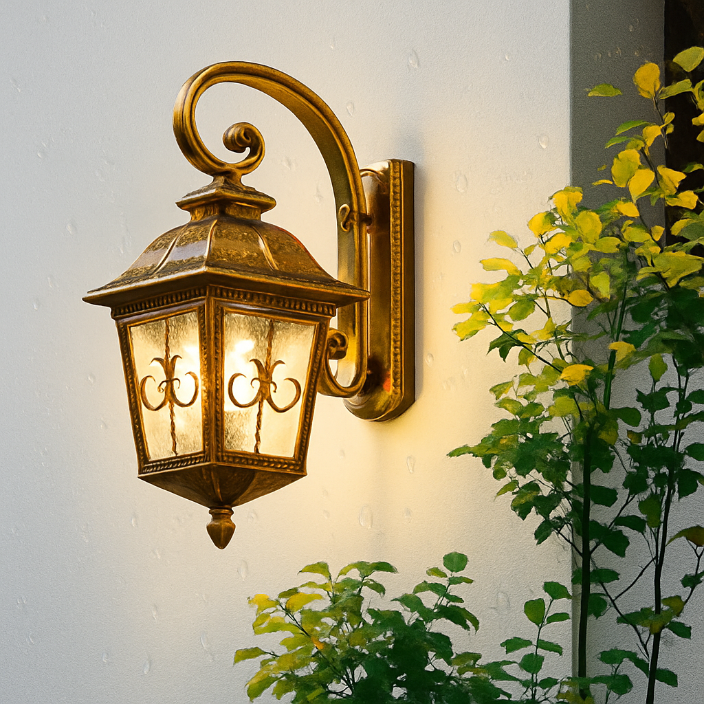 applique murale extérieure rétro pour éclairage jardin et cour