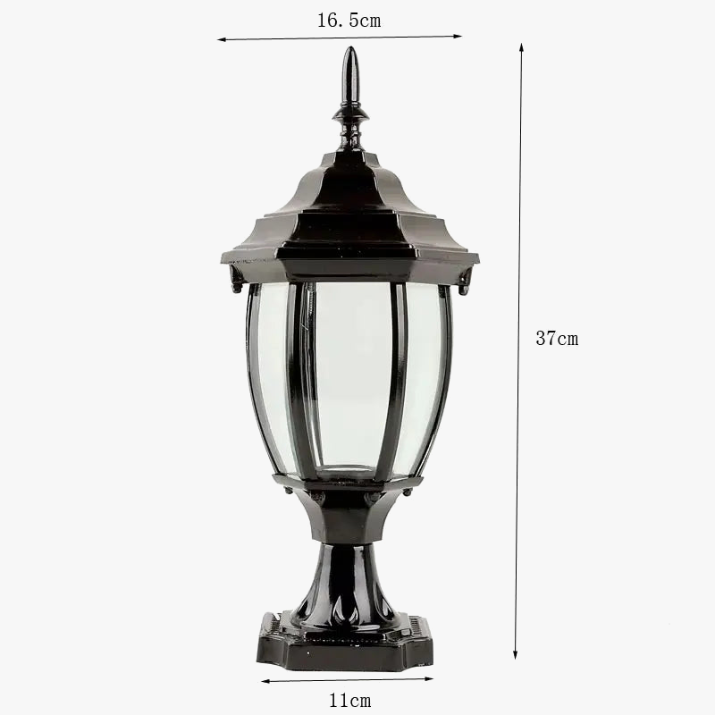 applique murale extérieure étanche style européen pour jardin