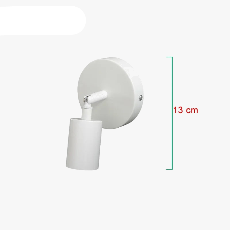 applique murale industrielle rétro multi-têtes minimaliste led