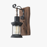 applique murale industrielle vintage en bois pour restaurant bar