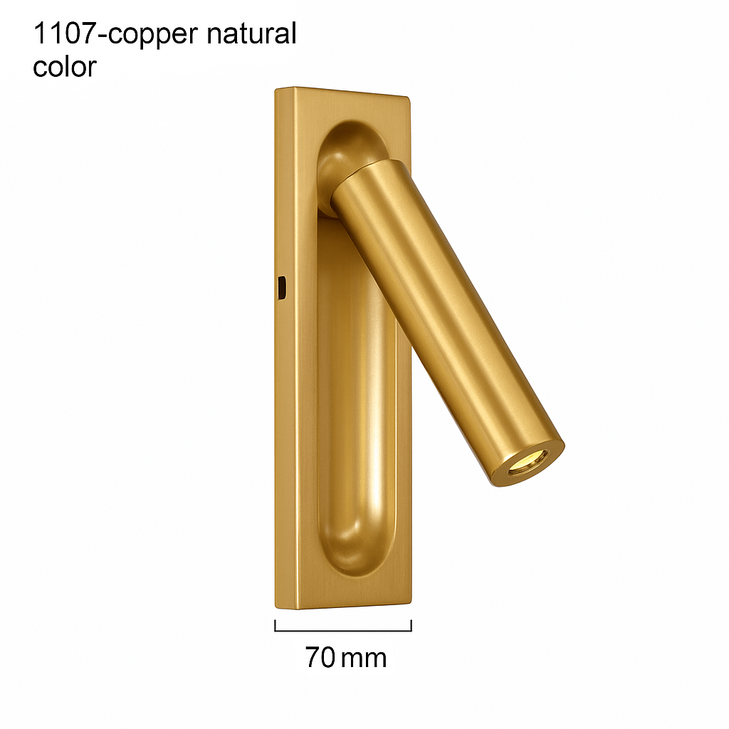 Applique murale intérieure 110-240V 3W avec chargement USB