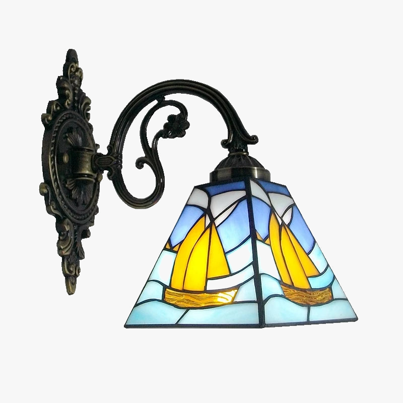 applique murale led art européen style méditerranéen éclairage décoratif