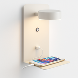 applique murale led avec chargeur usb et interrupteur décoratif