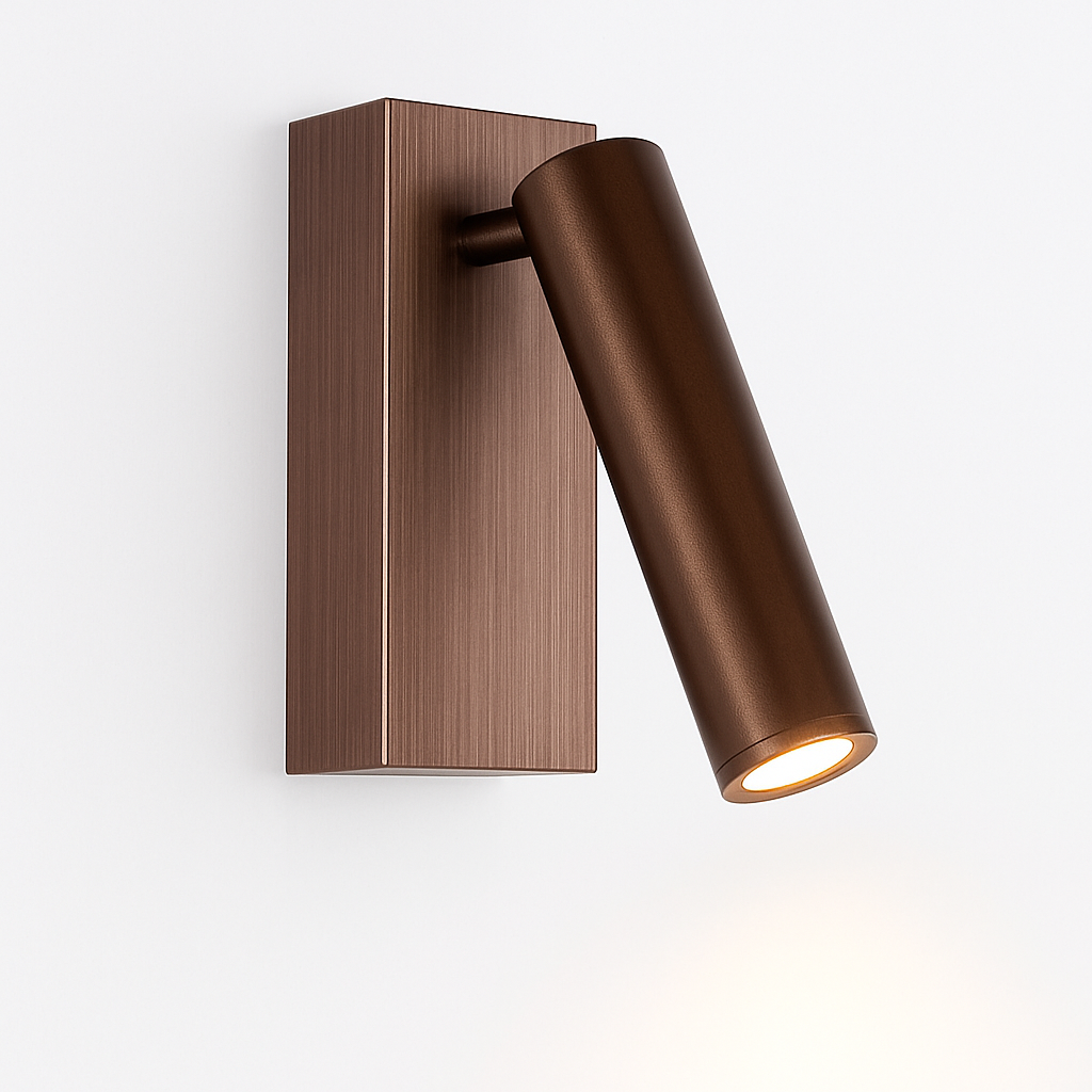 applique murale à led avec interrupteur et port usb rotative 350 degrés