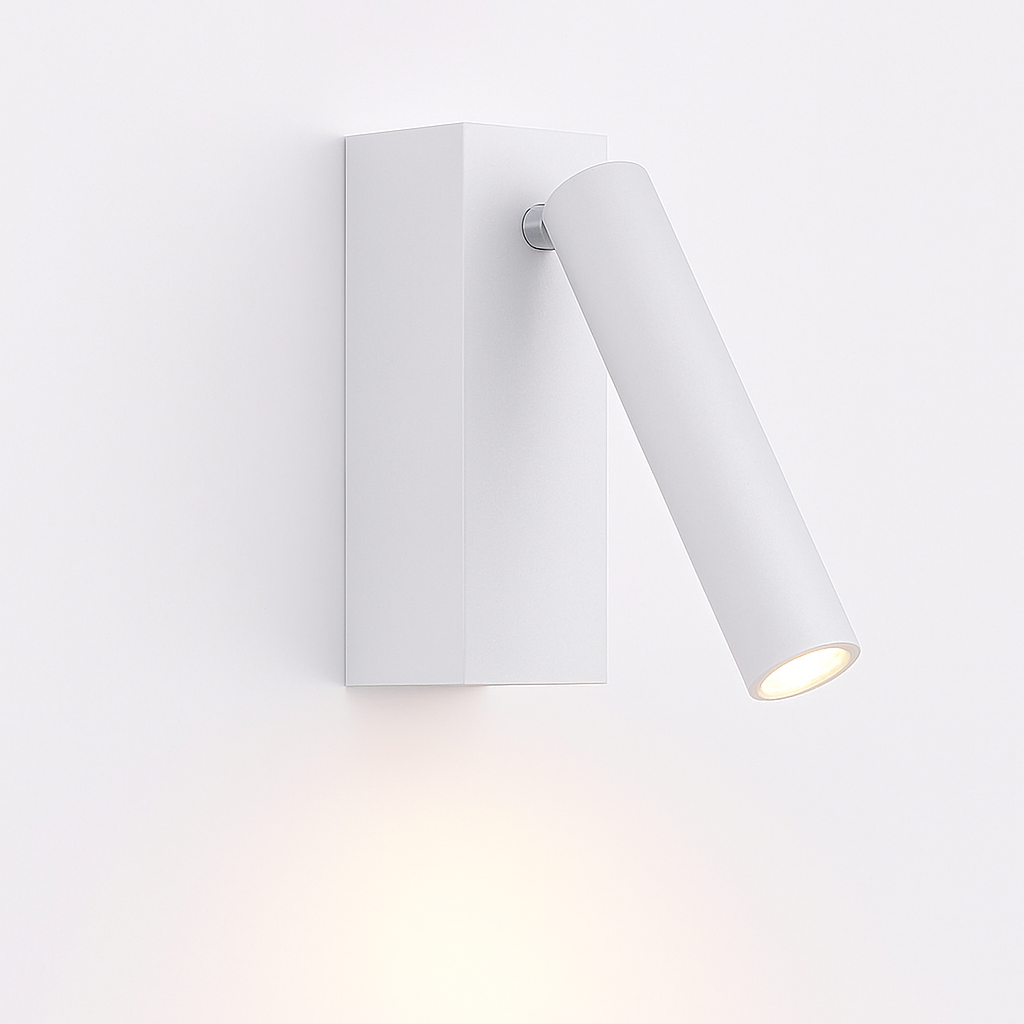 applique murale à led avec interrupteur et port usb rotative 350 degrés