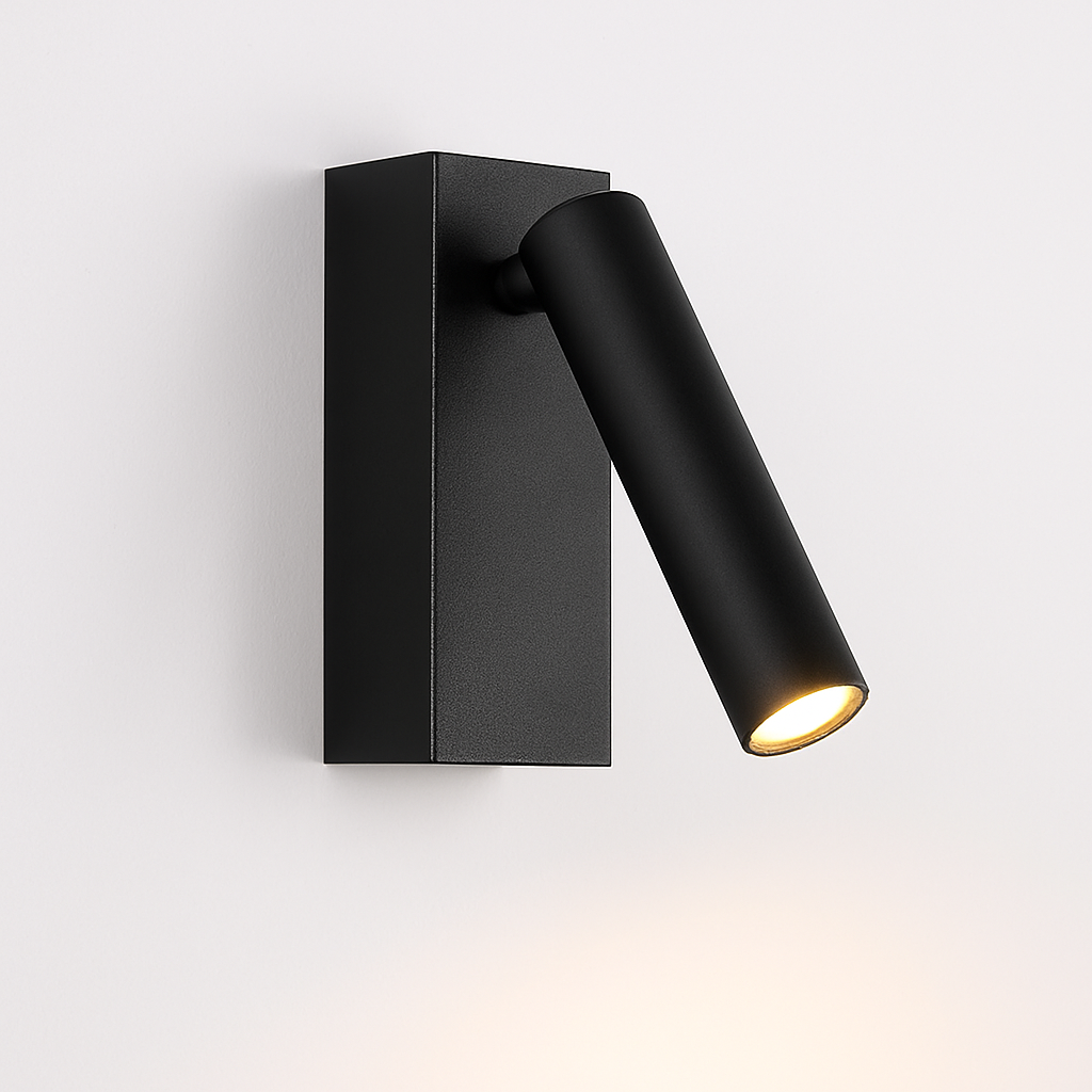 applique murale à led avec interrupteur et port usb rotative 350 degrés